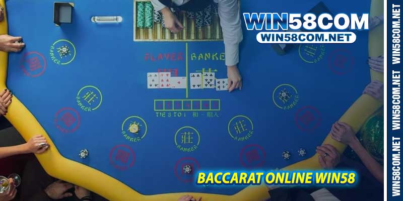 Baccarat Online Win58 - Bài Baccarat Trực Tuyến, Dealer Thực