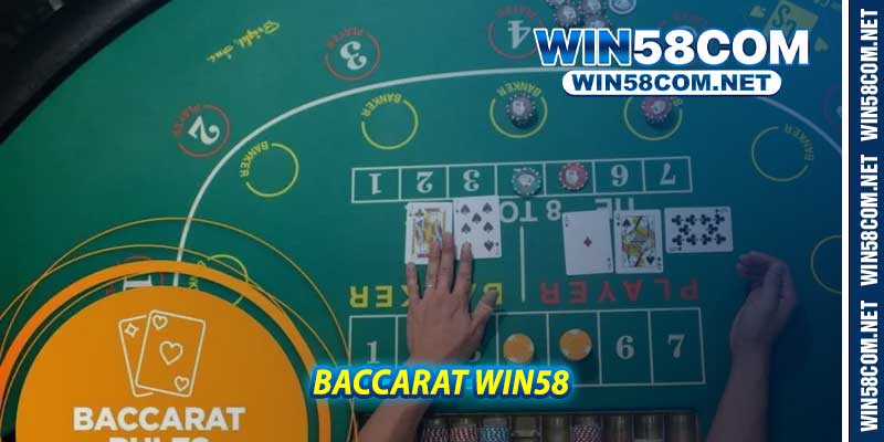 Baccarat Win58 - Casino bài bạc đỉnh cao chuẩn ở 2027 nè